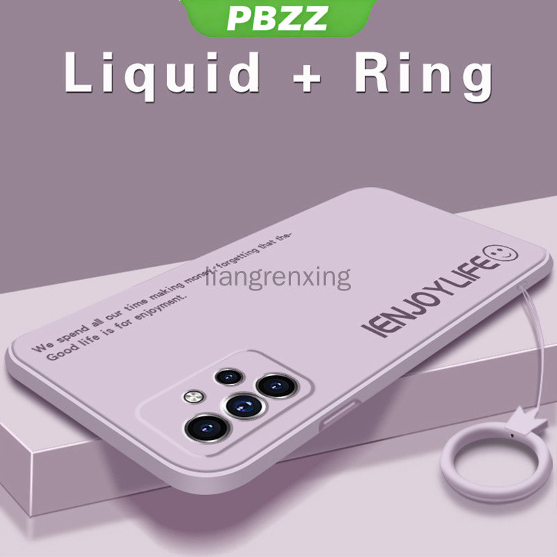 Ốp Điện Thoại Bằng Silicone Màu Trơn Cho samsung a32 a52 a72 a13 a53 a23 a73 a33 5g