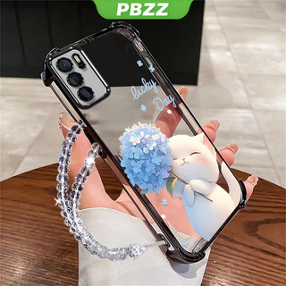 Ốp Lưng Cho oppo reno 6 5g oppo a16 oppo reno 6z 5g oppo reno6 z 5g Vỏ Điện Thoại Vỏ Mềm Silicon Chống Sốc Thiết Kế Mới Thẩm Mỹ Trong Suốt Hoạt Hình Vòng Tay Mèo Cho Bé Gái SJSLLSHM01