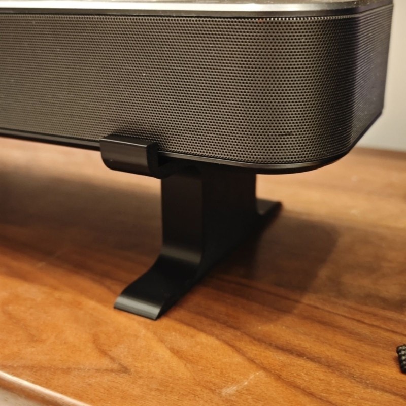 Giá đỡ Soundbar bằng nhựa có thể điều chỉnh độ cao COO cho Soundbars dài để cải thiện âm thanh