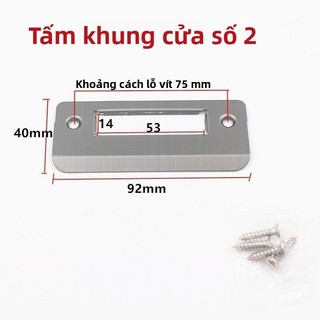Phụ kiện khóa cửa gỗ ZB1E: thân khóa, khung cửa, tấm dẫn hướng, tấm sắt, tấm đặc biệt
