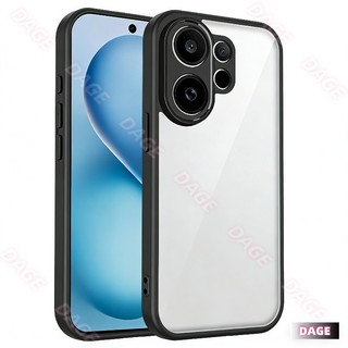 Ốp điện thoại Acrylic Cho Vivo V60 V30E V30 V25E V25 Pro V23 V23E V21 V21E V20 Bảo Vệ Camera Ốp điện thoại Trong Suốt