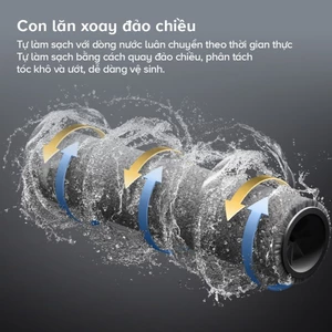 Máy hút bụi lau sàn Roborock F25 - Giặt nước nóng 90 độ - Bảo hành chính hãng 24 tháng