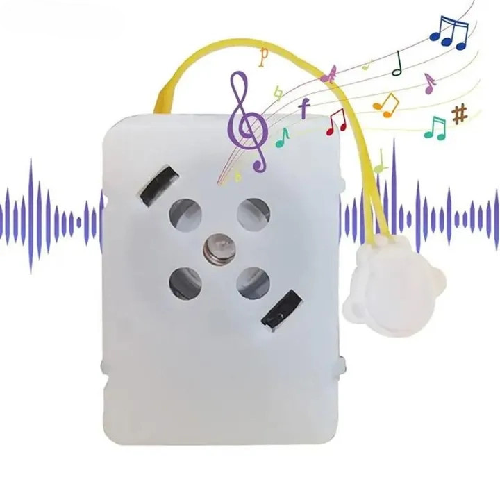 Thiết bị ghi âm giọng nói mini cho thú nhồi bông âm thanh rõ Hộp thoại đồ chơi，Ghi âm giọng nói， Phát lại，DIY quà tặng