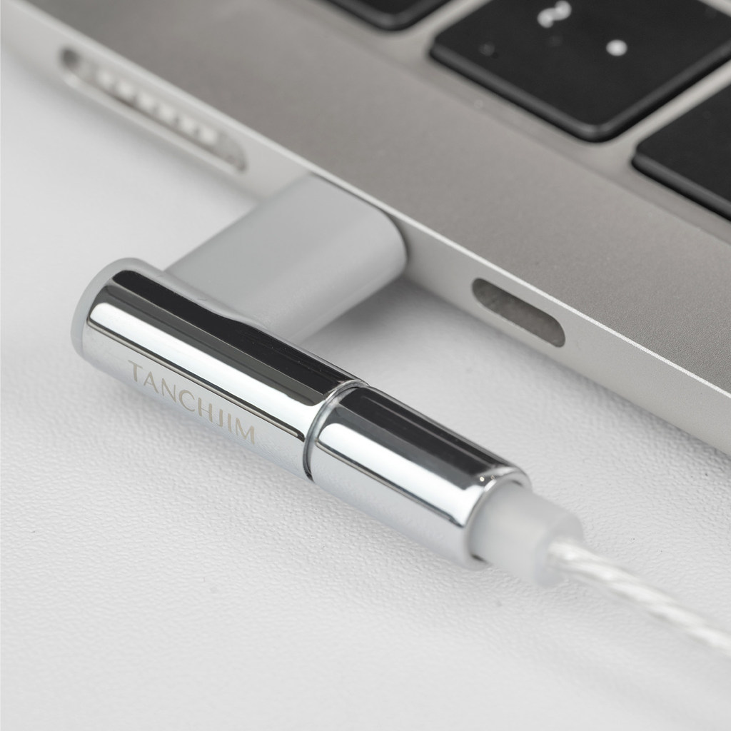 Mới TANCHJIM DSP-M Adapter TYPE-C Tích Hợp Chip Giải Mã Hiệu Suất Cao Cho Force Origin FOLA FISSION IMEs DSP-Master