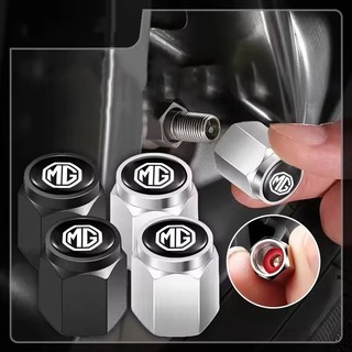 4 Lốp Xe Ô Tô Thân Van Nắp Chống Bụi Nắp Bao Phụ Kiện Cho MG Morris Nhà Để Xe 6 3 5 7 TF ZR ZS HS GT EV Astor One GS V80 Phụ Kiện