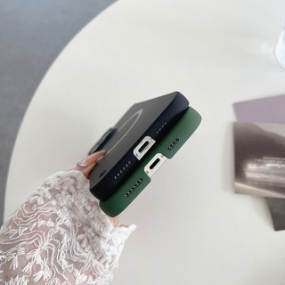 Dành Cho Ốp Sạc Không Dây Cho iPhone 15 ProMax 14 13 12 11 Pro XS Max XR X 8 Plus SE 2020 Vỏ Nhựa Không Khung K01
