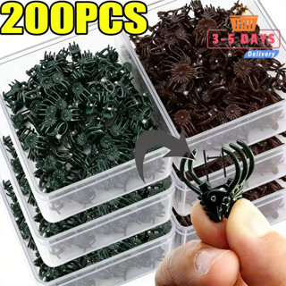 [GIAO HÀNG 3-5 NGÀY] Kẹp cành cây cho cây phong lan và cây leo, Kẹp hỗ trợ bằng nhựa bền, Cố định dễ dàng để huấn luyện cây nho, 50 / 100 / 200 Cái Tùy chọn cho vườn nhà