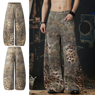 Quần Jeans Nam Họa Tiết Da Báo Chất Lượng Cao Phù Hợp Mọi Vóc Dáng