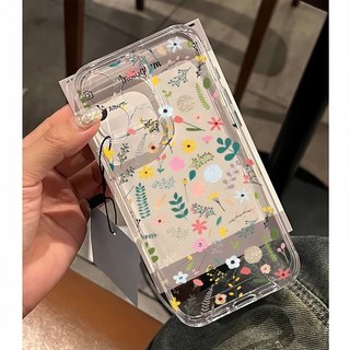 Dễ Thương Nhỏ Mảnh Hoa Lá Cây Hoa Ốp Lưng Cho Xiaomi Redmi Note 15 Pro 4G 5G Note 15 Pro Plus Redmi 15C Vỏ Điện Thoại Hoạt Hình Chống Sốc Trong Suốt