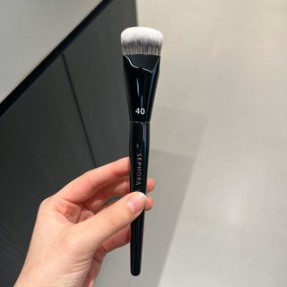 [ap Beauty Shop] Bàn chải nền tam giác Sephora 40 Bàn chải đường viền Bàn chải mặt bên Bàn chải đường viền Bàn chải má hồng Bàn chải trang điểm đa chức năng