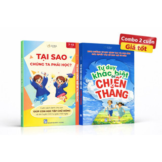 Sách - Combo 2 cuốn: Tại sao chúng ta phải học + Tư duy khác biệt để chiến thắng
