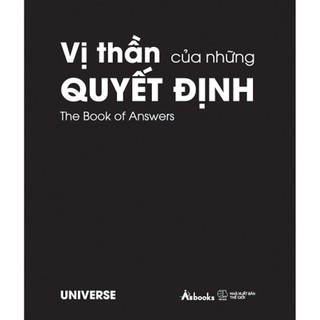Sách - Vị Thần Của Những Quyết Định - The Book Of Answers - Bản Bìa Hồng/Bìa Đen (Trọn Bộ)