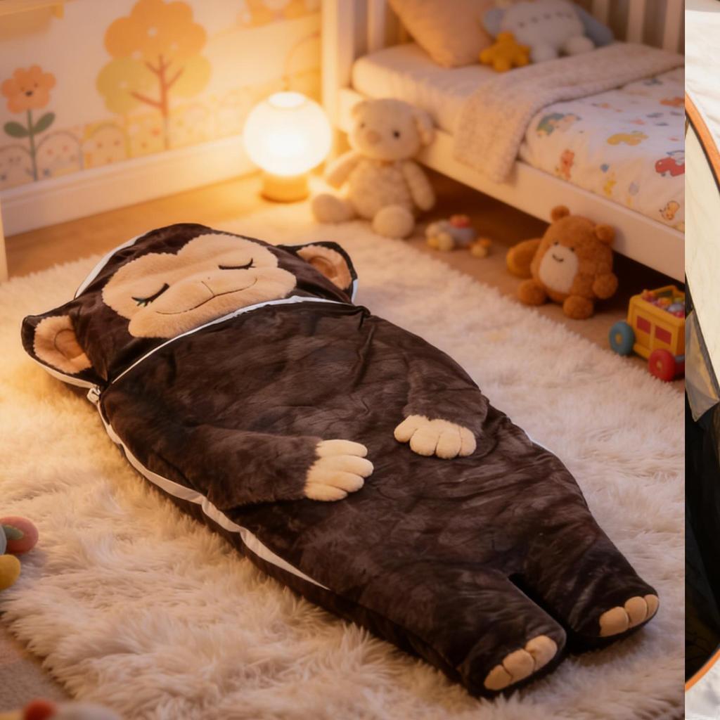 Khỉ Sang Trọng Túi Ngủ Cho Ultimate Comfort 175x80cm Mềm Mại Thoải Mái Sang Trọng Mèo Du Lịch Ngủ Bao Cho Người Lớn mueadsyvn