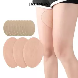 JKDESIGN 10 Miếng Dán Chống Mài Mòn, Băng Không Dệt Đùi Dùng Một Lần Vô Hình, Miếng Lót Chống Sương Mù Cơ Thể Không Dấu Vết Chống Chafe Đùi Miếng Dán Unisex