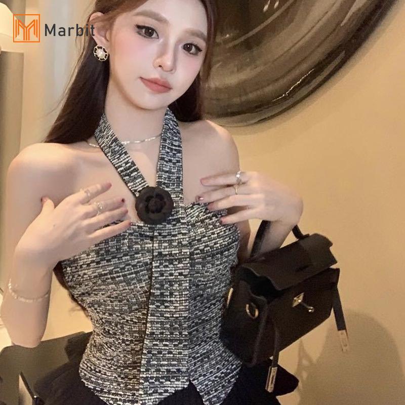 [Mar-T] Áo vest hai dây mỏng kiểu Pháp, gợi cảm cho mùa hè