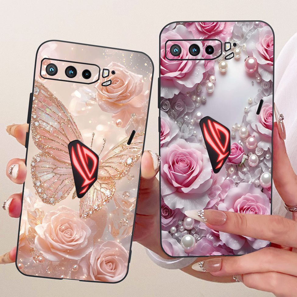 Ốp Điện Thoại Asus ROG Điện Thoại 3 Vỏ Silicon Mèo Dễ Thương Thời Trang Vỏ Sơn Ngộ nghĩnh ZS661KS I003DD I003D