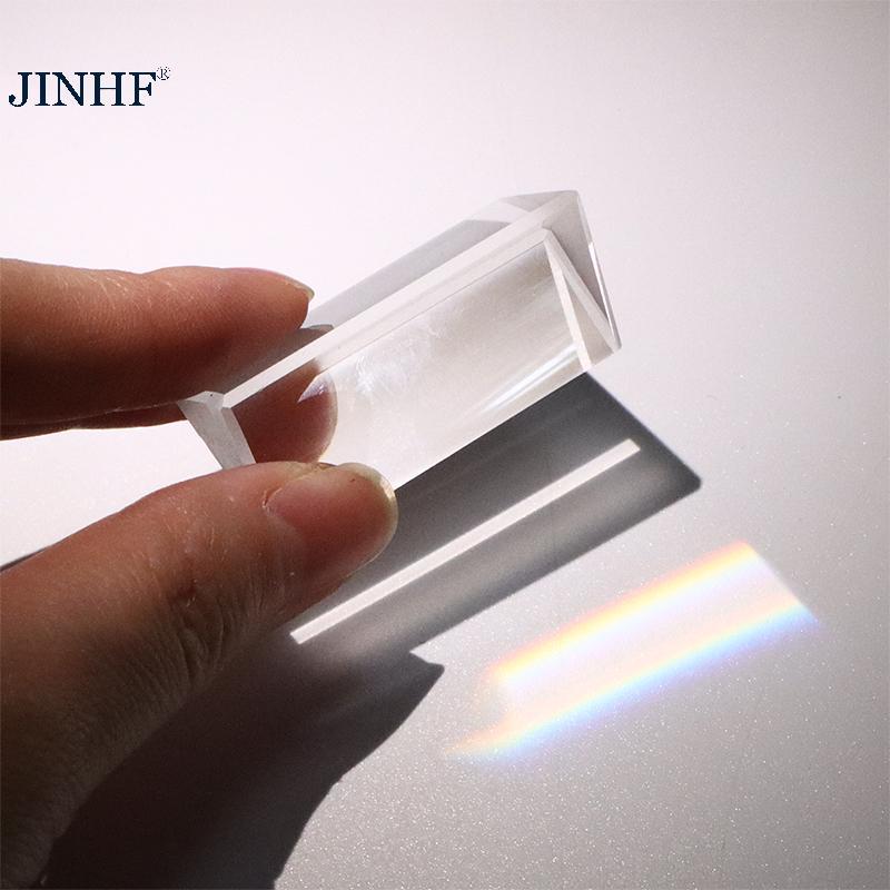 Lăng kính kính kính giáo dục JINHF - Phản xạ quang phổ, Công cụ giảng dạy và chụp ảnh lý tưởng, Món quà hoàn hảo dành cho những người đam mê khoa học HOT