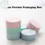 PUSKY 5g Bình Bột Rời Có Puff Có Thể Đổ Lại Hộp Rỗng Có Nắp Lưới Sifter Hộp Đựng Mỹ Phẩm Hộp Đựng Nhựa Paping Dụng Cụ Trang Điểm VN
