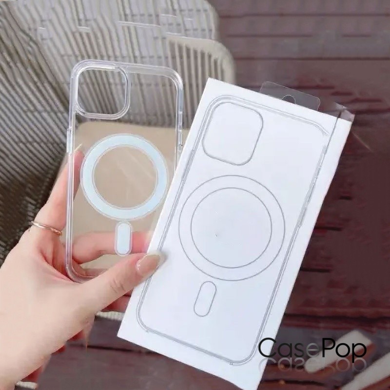 Ốp Trong Suốt Hỗ Trợ Sạc Tĩnh iPhone 7+/8+/XR/XSMax/11-17 Pro Max