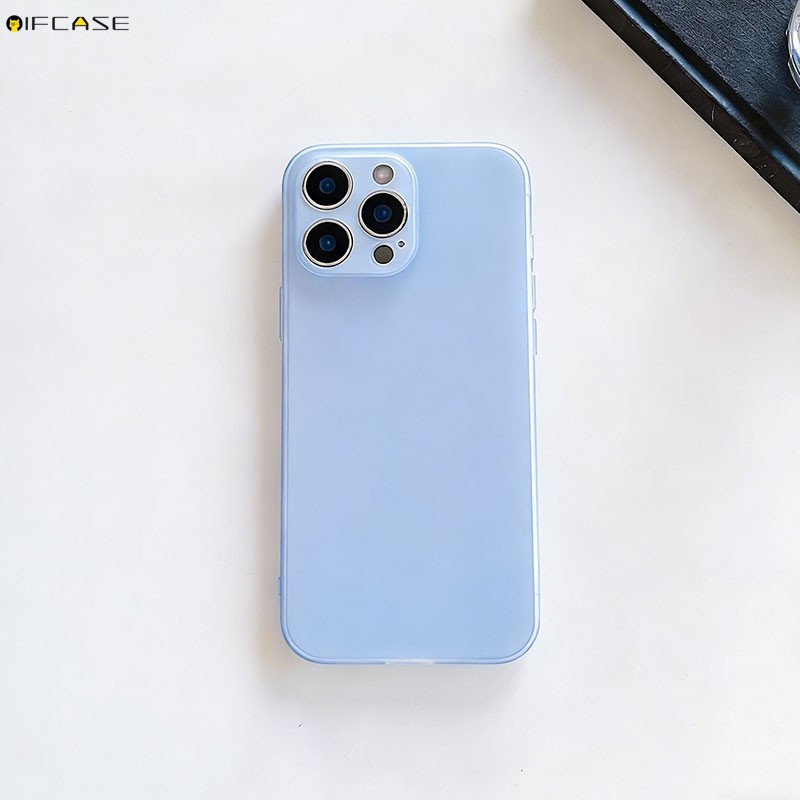 Dành Cho Samsung S23 S21 Plus Ultra FE M34 M32 A32 A3 Core S23 + S21 + 5G 4G Vỏ Điện Thoại Mờ Cam Xanh Hồng Dễ Thương Đơn Giản Đen Mỏng Trong Suốt Vỏ Mềm