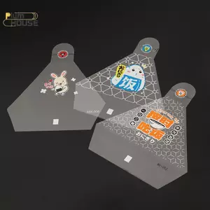 PlumHOUSE 50 Chiếc Hoạt Hình Đáng Yêu Tam Giác Cơm Bóng Paing Túi Rong Biển Onigiri Túi Sushi Làm Sushi Khuôn Dụng Cụ Bento Phụ Kiện VN