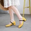 VNMZG34-39 Size Lớn Màu Sắc Phù Hợp Với Khắc Dây Đeo Khóa Phẳng Miệng Nông Mũi Tròn Thấp Gót Vuông Mary Jane Thanh Lịch Tất Cả Trận Đấu Giày