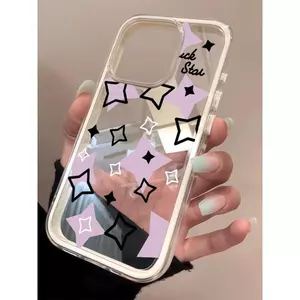 May mắn của tinh tinh xanh áp dụng cho 16 vỏ điện thoại iPhone17Air3 trong 1 14/13/11 Pro