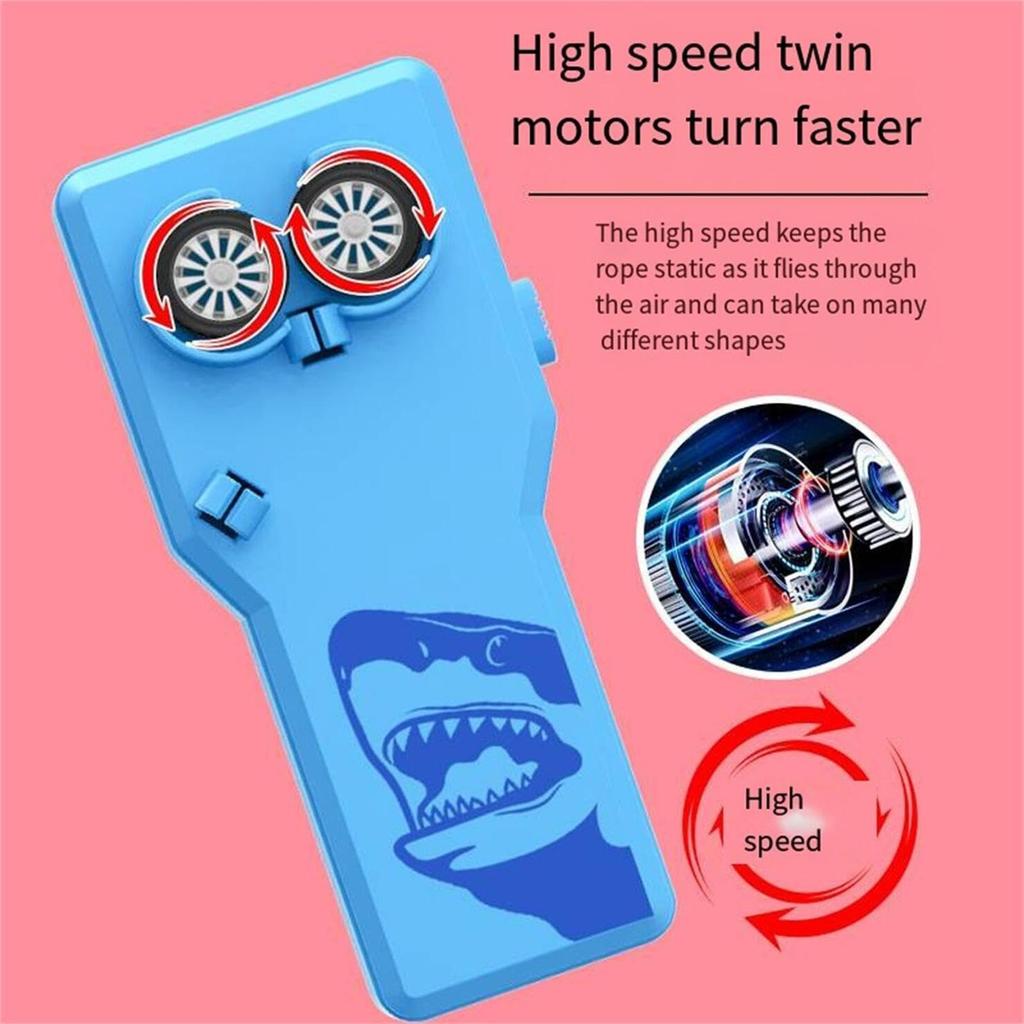 Handheld String Shooter Electric Rope Thruster Loop Shooter Toy Fidget Toy Loop Shooter Toy for Kids Gift koapavn