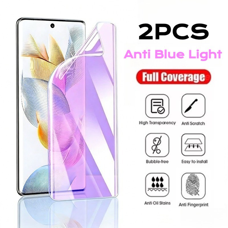 2 Chiếc Ultra HD Chống Ánh Sáng Xanh Mềm Cho Redmi Note 15 Special Pro + Pro 5G 4G Chống Gián Điệp Bảo Vệ Màn Hình Riêng Tư Cho Redmi Note 15Pro 15Pro + Note15 Matte Frosted Hydrogel Film