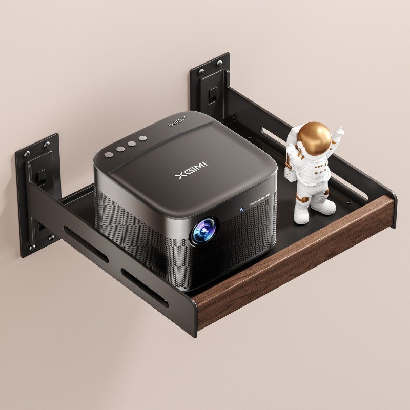 Giá đỡ máy chiếu quả óc chó Giá treo tường Giá treo tường Đầu giường wifi Set-Top Box Hỗ trợ hàng đầu Bộ định tuyến treo tường
