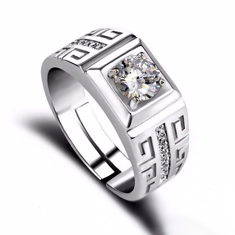 Men's Moissanite Wedding Ring by dewe4nc.vn