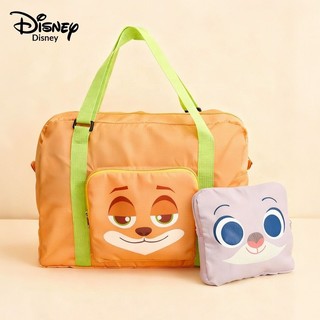 Judy Nick Họa Tiết Dễ Thương Có Thể Gập Lại Túi Hoạt Hình Ngoại Vi Dung Tích Lớn Di Động Chống Thấm Nước Quần Áo Túi Bảo Quản