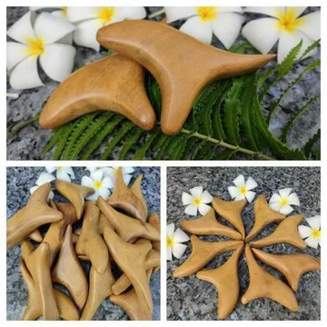 Cây Dụng Cụ Bấm Huyệt Chim Én 3 cạnh bằng gỗ - Bấm Huyệt Ấn Huyệt Massage Toàn Thân Bàn Chân Cổ Vai Gáy