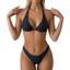 Bộ Bikini dây buộc 2 chấm bi dành cho nữ Bộ đồ bơi dây buộc lưng kỳ nghỉ