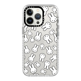 Ốp điện thoại trong suốt gương Graffiti Miffy Rabbit Mirror Thích hợp cho iPhone 17ProMax 17pro 17 air 16promax 16 15promax 15 14promax 13 13promax Ốp cứng chống rơi thời trang