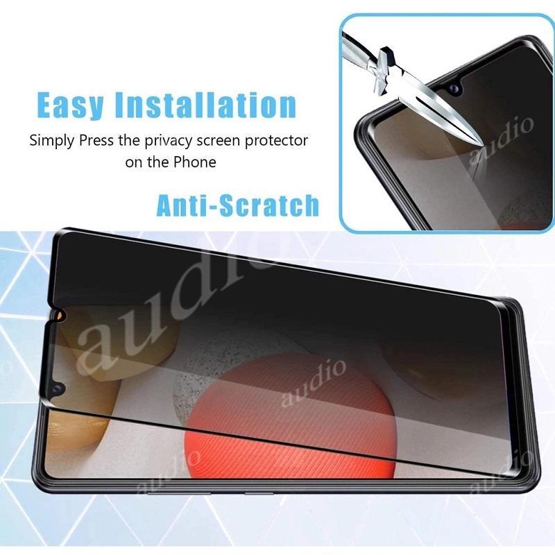 Nubia V80 Max 4G Bảo Vệ Màn Hình Riêng Tư Kính Cường Lực Bảo Vệ Cho ZTE Blade V80 Max BladeV80 4G Kính Chống Trộm Mặt Trước Phim Chống Gián Điệp Cho ZTE Nubia V80 Max V80Max 4G