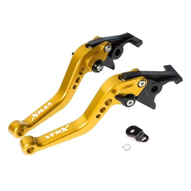 Dành Cho Xe YAMAHA XMAX300 XMAX250 XMAX125 XMAX400 Có Thể Điều Chỉnh Cần Phanh Ly Hợp Đòn Bẩy Đỗ Xe Phanh Có Khóa Đỗ Xe Nhôm CNC Phụ Kiện Sửa Đổi