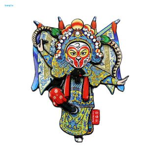 Thai| Opera Vai Nam Châm Bắc Kinh Opera Gỗ Tủ Lạnh Nam Châm Phong Cách Trung Hoa Tủ Lạnh Trang Trí Nhà Bếp Nghệ Thuật Lưu Niệm Quà Tặng
