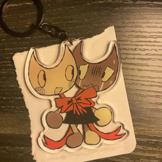 Razzle and Dazzle Dandys World R-oblox Acrylic Keychain Kawaii cartoon game Character pendant