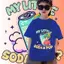 Áo Thun Bông thoải mái, màu sắc, SAJA K-Pop, ngắn tay, Bé Trai