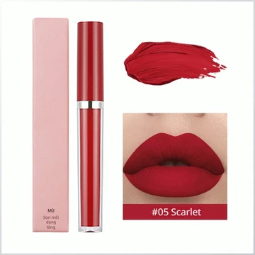 【Velvet Matte Finish】Lip Cream Nu Môi Tự Nhiên/Son Lì/Son Kem Lụa/Màu Nude Không Trôi