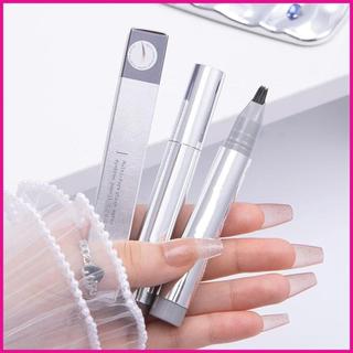 Bút lông mày 2 trong 1 Microfilling Bút chì lông mày lâu trôi Chống nhòe Đồ dùng làm đẹp Bút kẻ tóc chống thấm nước fotvn