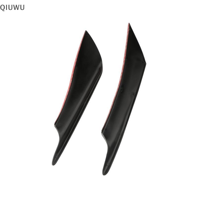 QIUWU Cản Trước Bên Canards Splitter Vây Cánh lướt gió cản trước đa năng.