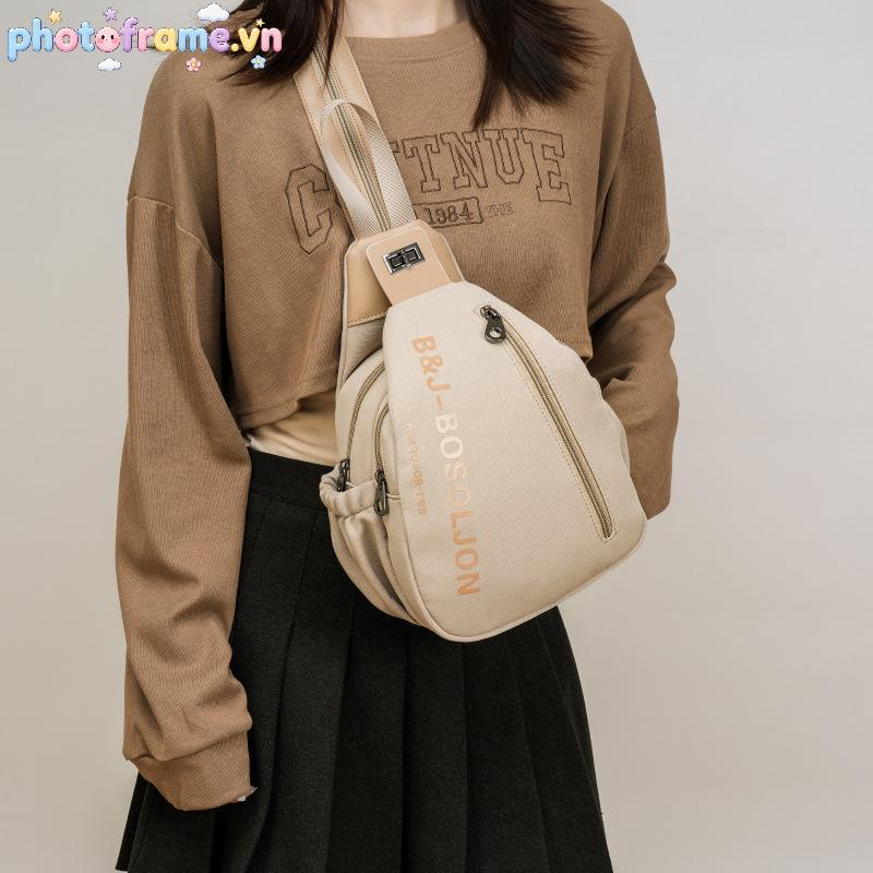 Khung Ảnh Thường Ngày Nữ Đeo Ngang Ngực Túi Thời Trang Unisex Du Lịch Bapa Nhiều Nhà Thơ Nữ Túi Đeo Vai Nữ Sử Dụng Hàng Ngày Fanny Pa VN