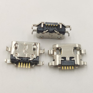 10-100 Cái Đầu Nối Cắm Usb Cho Samsung A10S A107 M16 M15 Motorola E6 XT2005 XT1921 E5 Play Go E5Play Moto A107F Dock Sạc Jack Cắm Liên Hệ Ổ Cắm