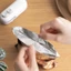 Nhỏ Hộ Gia Đình Hút Chân Không Niêm Phong Mini Hiện Vật Bấm Tay Thực Phẩm Túi Nhựa Snack Sealer