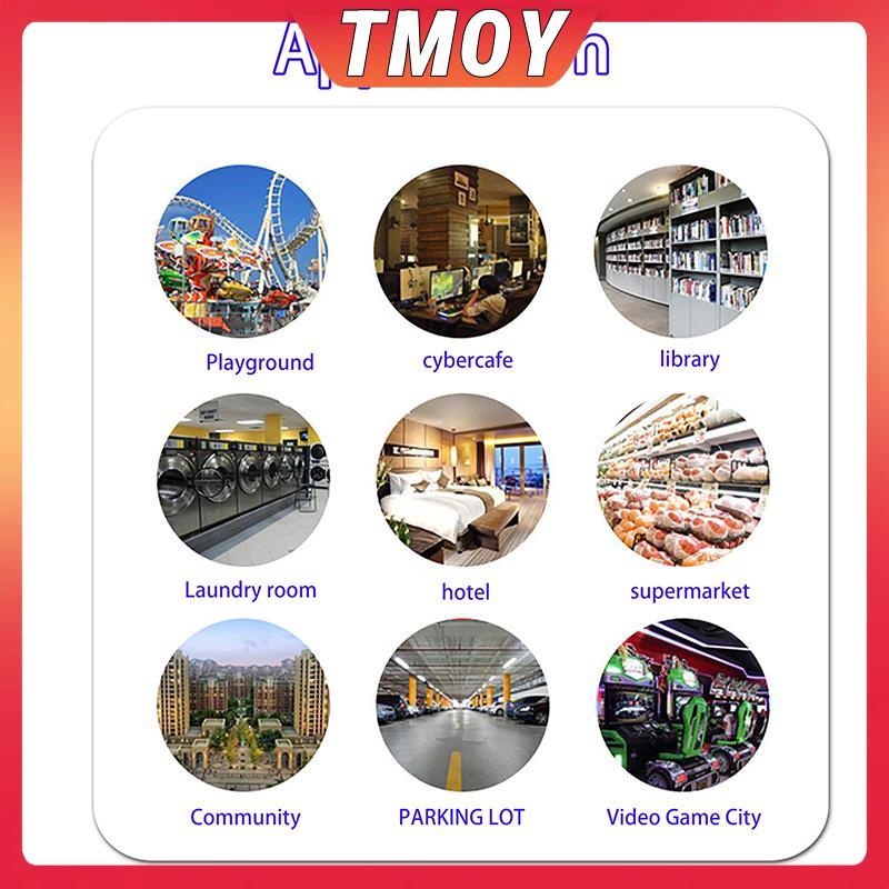 TMOY 10 chiếc 125KHz RFID T5577/5200/EM4305 thẻ PVC thông minh ghi chép, nhân bản, kiểm soát truy cập
