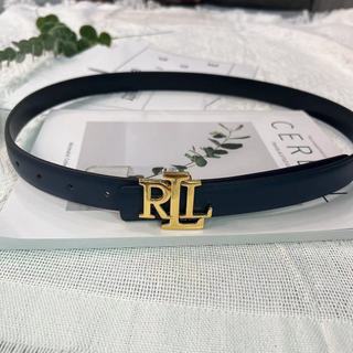Thắt lưng nữ da mịn khóa RLL 2.5cm rộng, style cổ điển độc đáo