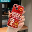 Ibumpers Ốp Điện Thoại Thẩm Mỹ Năm Mới Ngựa Phước Lành In Trong Suốt Mềm Cao Cấp Chống Sốc Vỏ Cho iPhone 11 12 13 14 15 16 17 Pro Max IP 7 8 Plus Iphon X XS XR Xs max