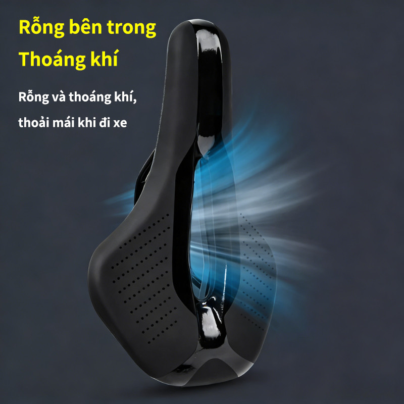 Yên Xe Đa Năng Cho Đường Trường & Thể Thao - Cấu Trúc Nhẹ, Đệm Êm, Thoáng Khí Tối Ưu Cho Các Chuyến Đi Dài